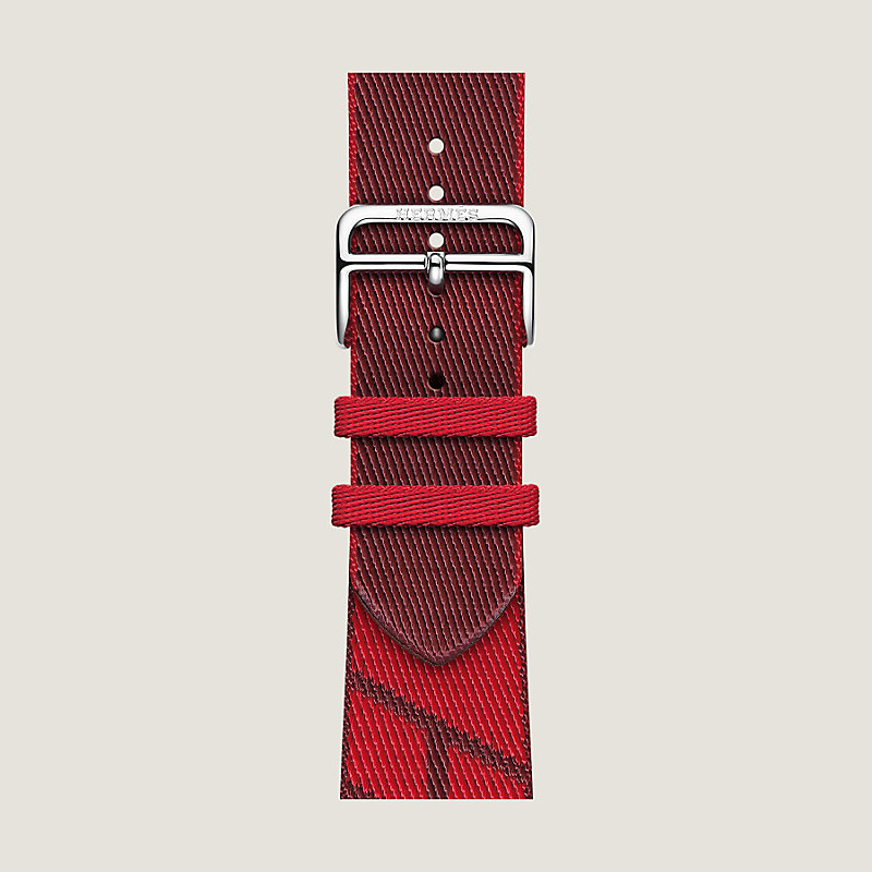 Band Apple Watch Hermes Single Tour 41 mm Jumping | Hermès Australia